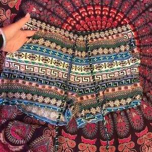 Colorful shorts